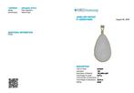 Hanger - 14 karaat Geel goud - 22.03ct. tw. Opaal -