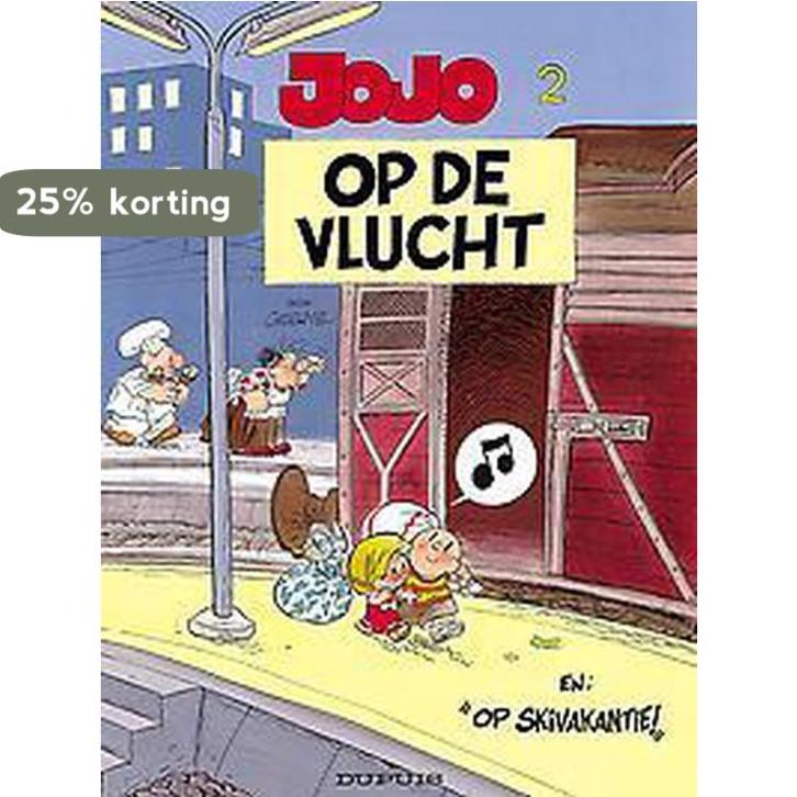 Op de vlucht en op skivakantie / Jojo / 2 9789031413034, Boeken, Stripverhalen, Gelezen, Verzenden