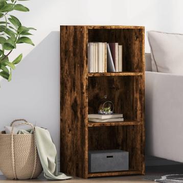 vidaXL Dressoir 40x41x93 cm bewerkt hout gerookt, Huis en Inrichting, Kasten | Dressoirs, Verzenden, Nieuw