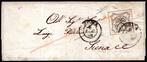 Italiaanse oude staten - Pauselijke Staat 1852 - 8 baj. wit, Timbres & Monnaies, Timbres | Europe | Italie