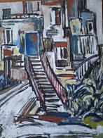 Jelle Hoogstra (1924-2003) - De buitentrap (XL)