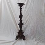 Kerk kandelaar - 62 cm - Gegoten messing - Circa 1900, Antiek en Kunst