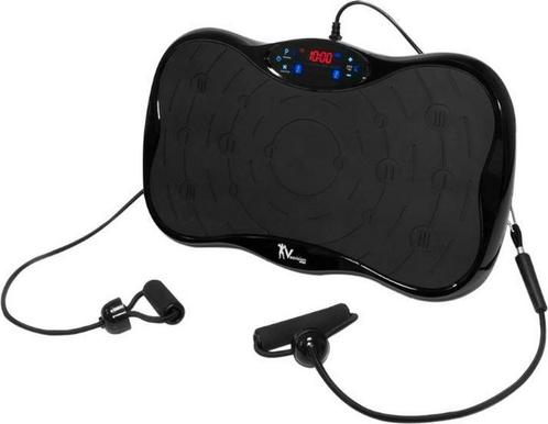Compacte Vibratietrainer met 5 Programmas & Trekkoorden..., Sport en Fitness, Fitnessmaterialen, Nieuw, Ophalen of Verzenden