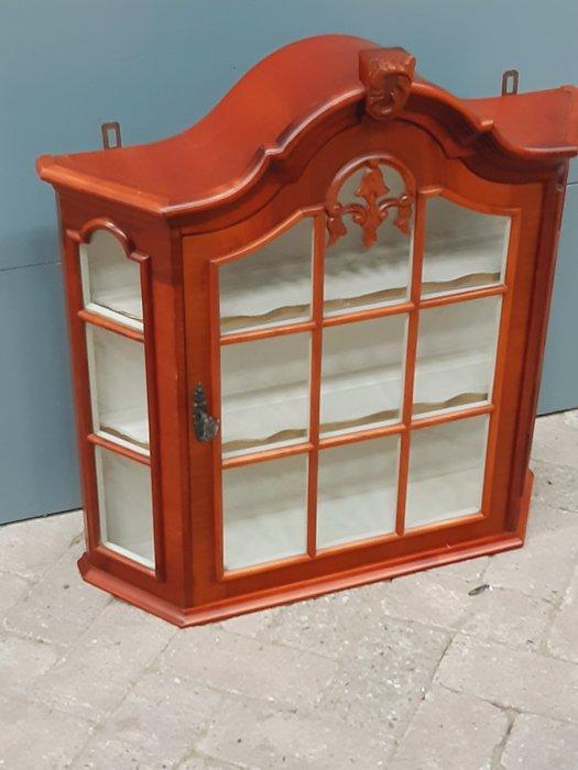Vitrine - Hout - wand vitrinekast, Antiek en Kunst, Curiosa en Brocante