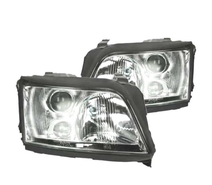 Phares Pour Audi A6 C4 94-96 Fond Noir, Auto-onderdelen, Verlichting, Verzenden