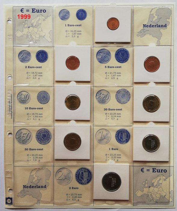 Nederland. Euro 1999/2014 (53 items) (Zonder Minimumprijs), Postzegels en Munten, Munten | Europa | Euromunten