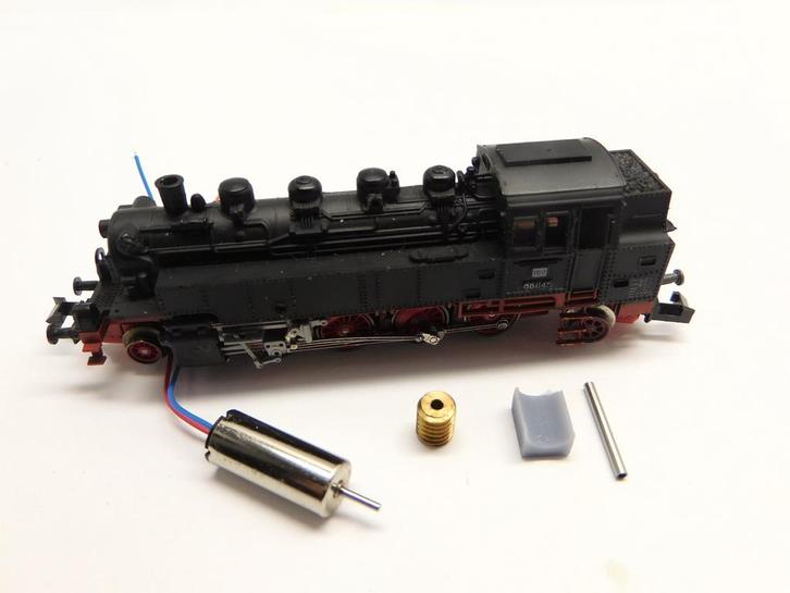 micromotor NH016G ombouwset Kato BR 86, Hobby en Vrije tijd, Modeltreinen | N-Spoor, Gelijkstroom, Overige typen, Nieuw, Overige merken