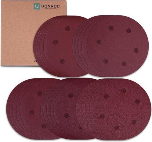 VONROC Schuurpapier set – 225MM – 25 stuks – Voor, Doe-het-zelf en Bouw, Gereedschap | Schuurmachines, Ophalen of Verzenden