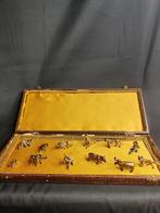 Messensteun (12) - Verguld brons, Antiek en Kunst