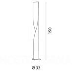 KDLN - Aquilialberg Studio - Staande lamp - Evita - Beige -, Antiek en Kunst