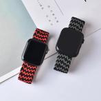 Gevlochten Nylon Bandje voor iWatch 42mm / 44mm  (Small) -, Handtassen en Accessoires, Smartwatches, Nieuw, Stuff Certified®, Verzenden