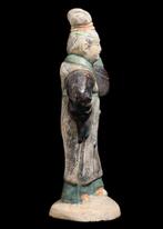 Oud-Chinees Terracotta Vrouwelijke Aanschuifstandbeeld, Antiek en Kunst