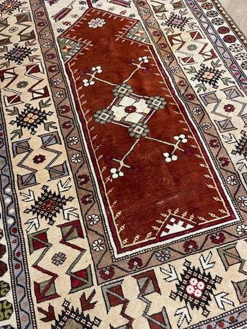 Kazak - handgeknoopt - wol - Turkije - zachte kleuren -