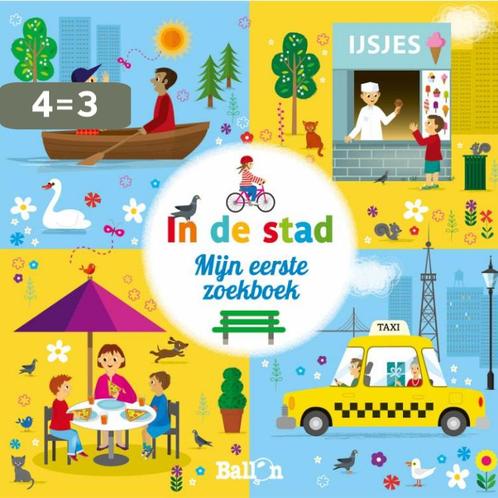 In de stad / Mijn eerste zoekboek / 0 9789403200682, Boeken, Kinderboeken | Baby's en Peuters, Gelezen, Verzenden