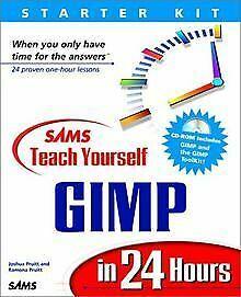 Teach Yourself GIMP in 24 Hours: Starter Kit with CDROM ..., Livres, Livres Autre, Envoi
