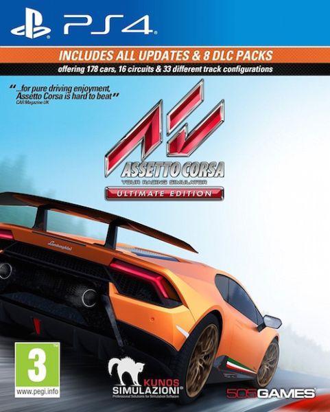 Assetto Corsa-Ultimate Edition (PlayStation 4) Gebruikt, Games en Spelcomputers, Games | Sony PlayStation 4, Ophalen of Verzenden