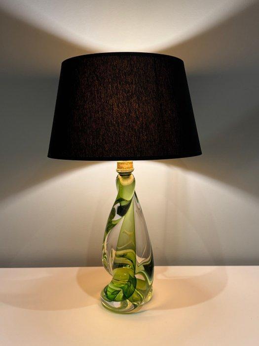 Val Saint Lambert - Tafellamp - éclair - Kristal, Antiek en Kunst, Antiek | Verlichting