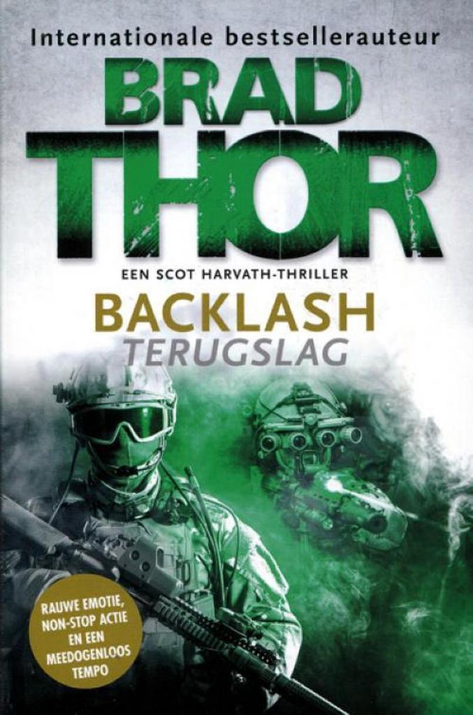 Backlash (terugslag) 9789045216508 Brad Thor, Boeken, Literatuur, Gelezen, Verzenden