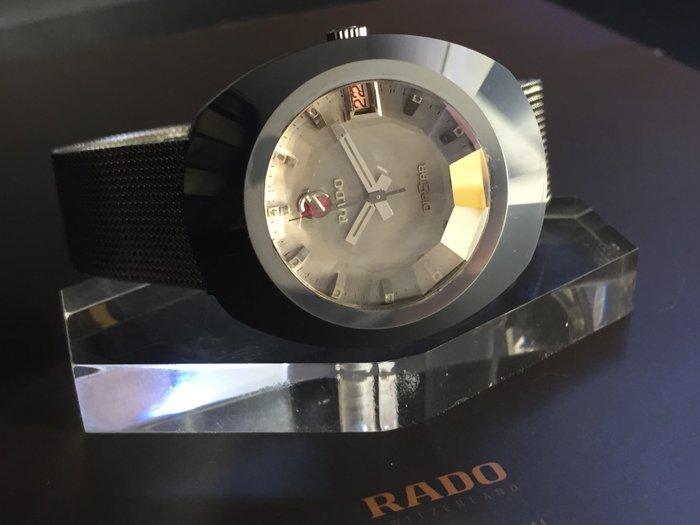 Rado - Diastar Automatic Tungsteno Faceted Glass - Zonder, Handtassen en Accessoires, Horloges | Heren