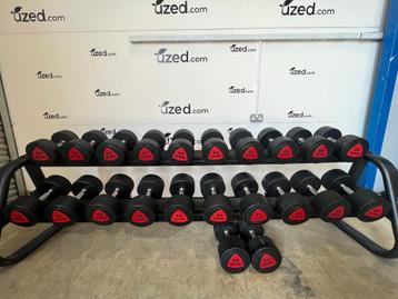 Set Ziva Urethaan Halter / Dumbbells 10kg - 40kg