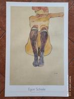 schiele - Egon Schiele - Nudo seduto con calze viola - 1994