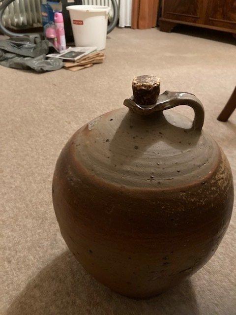 Pot - Aardewerk - Aardwerken voorraadpot, Antiek en Kunst, Antiek | Glaswerk en Kristal