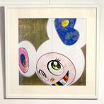 Takashi Murakami (1962) - DOB in Pure White Robe (Pink &