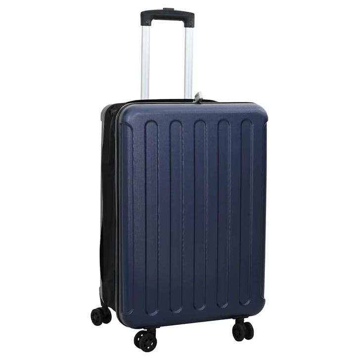 vidaXL Koffer met slot Donkerblauw 43 x 27 x 66 cm ABS, Handtassen en Accessoires, Koffers, Nieuw, Verzenden