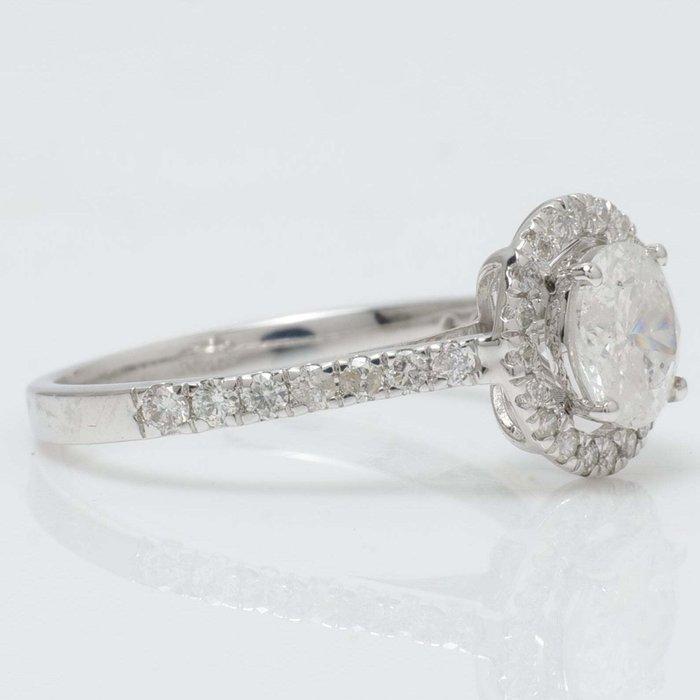 Anneau de mariage - 14 carats Or blanc - 1.43ct. tw. Diamant, Bijoux, Sacs & Beauté, Bijoux anciens