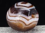 Perle - Agate à bandes - Indo-Tibetan - Indo-Tibetan -, Antiek en Kunst