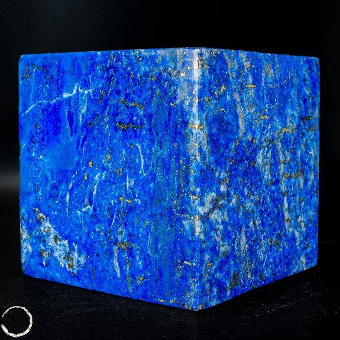 Edelsteen - Grote decoratieve blauwe lapis lazuli Kubus-, Verzamelen, Mineralen en Fossielen