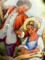 Zonder minimumprijs - Broche Metaal - Handgeschilderd