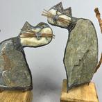 Jacek Drzymaa ( XX- XXI) - NO RESERVE - 2 big cats- hand, Antiek en Kunst