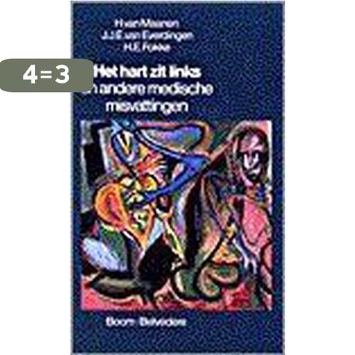 Het hart zit links en andere medische misvattingen, Boeken, Gezondheid, Dieet en Voeding, Zo goed als nieuw, Verzenden