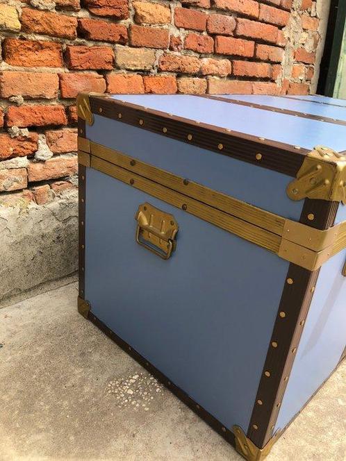 Fiam - Opbergkoffer - hard hout - Baule vintage, Antiek en Kunst, Curiosa en Brocante