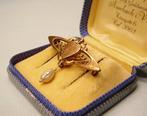 Zonder Minimumprijs - Broche - 12 kt. Geel goud, Roségoud -