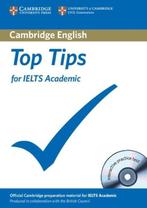 Top Tips for IELTS Academic Paperback with CD-ROM, Livres, Verzenden, Cambridge ESOL