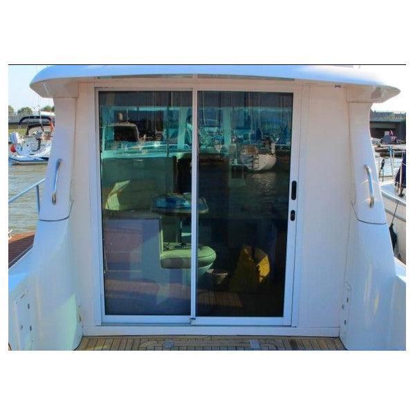 Bieden: Trend Marine aluminium 2 wing patio door white fini, Caravans en Kamperen, Caravanaccessoires, Ophalen of Verzenden