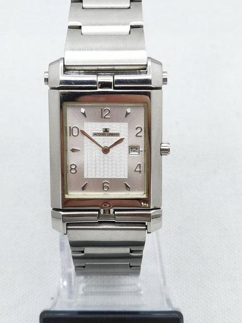 Jacques Lemans - Reverso Big Mens Dress Watch Ultra Rare -, Handtassen en Accessoires, Horloges | Heren
