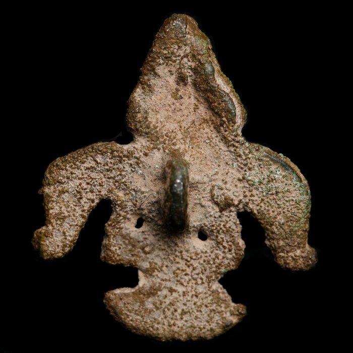 West-Aziatisch Brons Antropomorfe appliqué (Zonder, Antiek en Kunst, Antiek | Overige Antiek