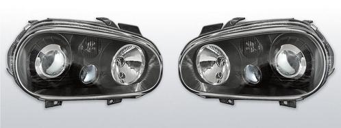Koplampen Golf 4 | R32-Look | Xenon look lens | zwart, Autos : Pièces & Accessoires, Éclairage, Enlèvement ou Envoi