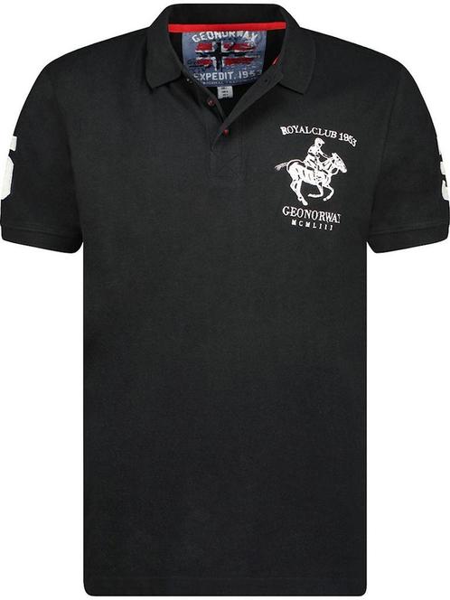 Geographical Norway Polo Kolton Zwart, Vêtements | Hommes, T-shirts, Envoi