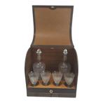 Gucci - Bar - Palissandre, Cuir, Cristal - Bar de table