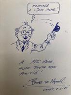 Bob De Moor Oorspronkelijk gesigneerd tekening - Monsieur, Boeken, Stripverhalen, Nieuw