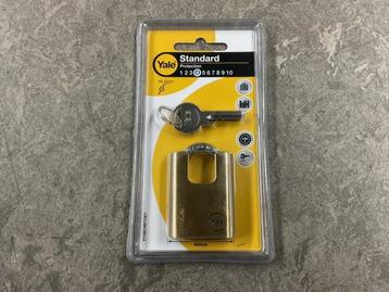 Veiling - 8x Yale - Y110C/40/119/1 - messing hangslot 40 mm beschikbaar voor biedingen