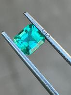 1 pcs Vert Émeraude - 0.96 ct - Gemological Institute of, Nieuw
