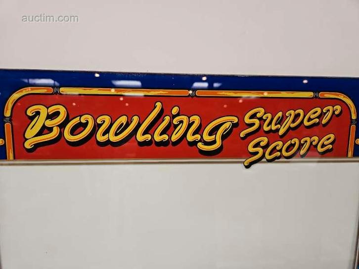 Frontplaat bingo/gokautomaat Wimi Bowling super..., Diversen, Overige Diversen, Ophalen