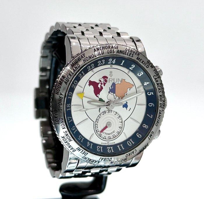 Corum - Classical GMT Worldtimer - 983.201.20 - Homme - 2016, Bijoux, Sacs & Beauté, Montres | Hommes
