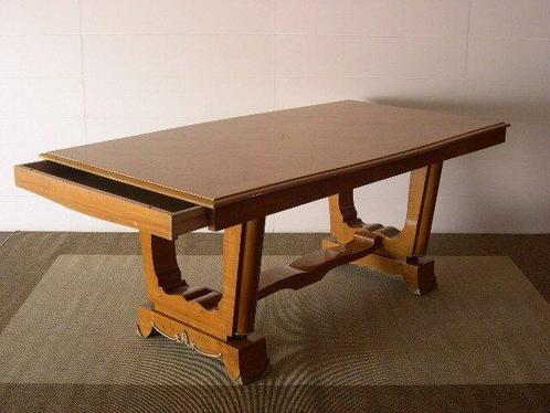 Jules Leleu - Table - Sycamore, Antiek en Kunst, Antiek | Meubels | Stoelen en Sofa's