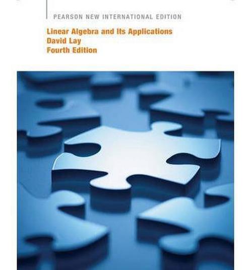 Linear Algebra and Its Applications: Pearson New, Boeken, Overige Boeken, Gelezen, Verzenden